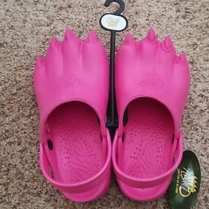 Hot pink Clawz sandals - size C13/J1